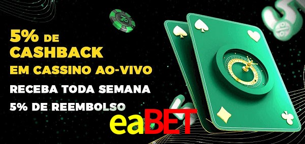 Promoções do cassino ao Vivo eabet